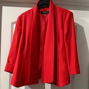 Kasper Women's Bold Red Blazer